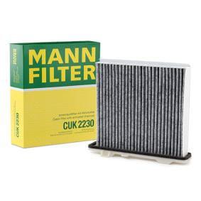 MANN-FILTER CUK2230 Фильтр салонный угольный