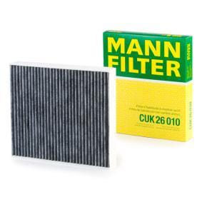 MANN-FILTER CUK26010 Фильтр салонный угольный CUK26010