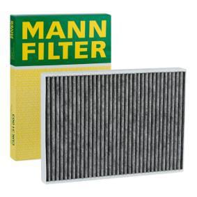MANN-FILTER CUK31003 Фильтр салона AUDI A4/A5/Q5/Q7 16- угольный