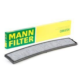 MANN-FILTER CUK6724 Фильтр салонный угольный