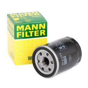 MANN-FILTER W6104 Фильтр масл.NISSAN MICRA,PRIMERA 1.0-2.0L 16V 1991=>