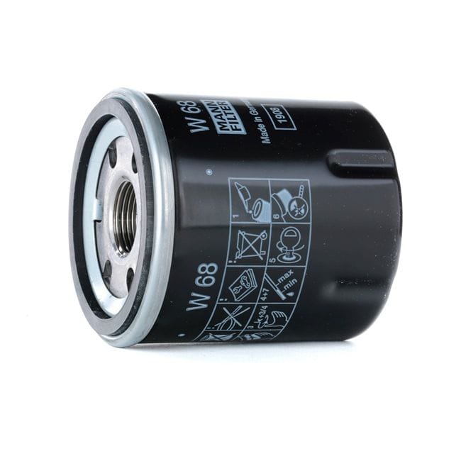 MANN-FILTER W68 Фильтр масляный MAZDA/MITSUBISHI/HYUNDAI/FIAT/PEUGEOT/CITROEN