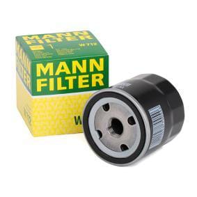 MANN-FILTER W712 Фильтр масляный