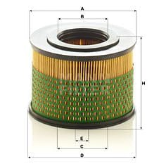 MANN-FILTER C1233 Фильтр воздушный C1233