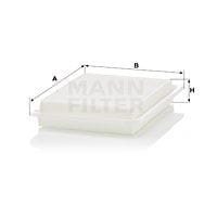 MANN-FILTER C30009 Фильтр воздушный