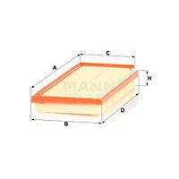 MANN-FILTER C36016 Фильтр воздушный MB W213/A238 M264.920