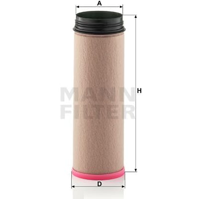 MANN-FILTER CF1640 Фильтр воздушный MAN TRUCK TGA (2000-)