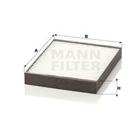 MANN-FILTER CU2513 Фильтр салона