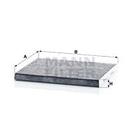 MANN-FILTER CUK24004 Фильтр салонный угольный
