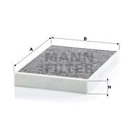 MANN-FILTER CUK34003 Фильтр салона VOLVO S90/XC90 14- угольный