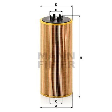 MANN-FILTER HU12110X Фильтр масляный(картридж)