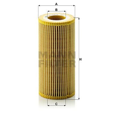 MANN-FILTER HU7213X Фильтр масляный MB W220 S600 98-