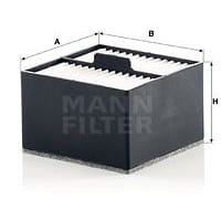 MANN-FILTER PU910 Фильтр топливный сепаратора