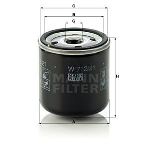 MANN-FILTER W71221 Фильтр масляный