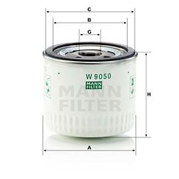 MANN-FILTER W9050 Фильтр масляный