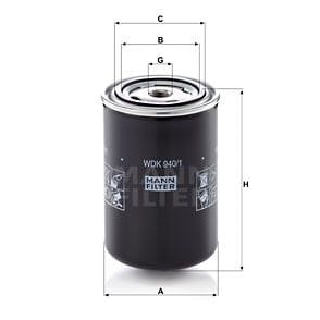 MANN-FILTER WDK9401 Фильтр топливный