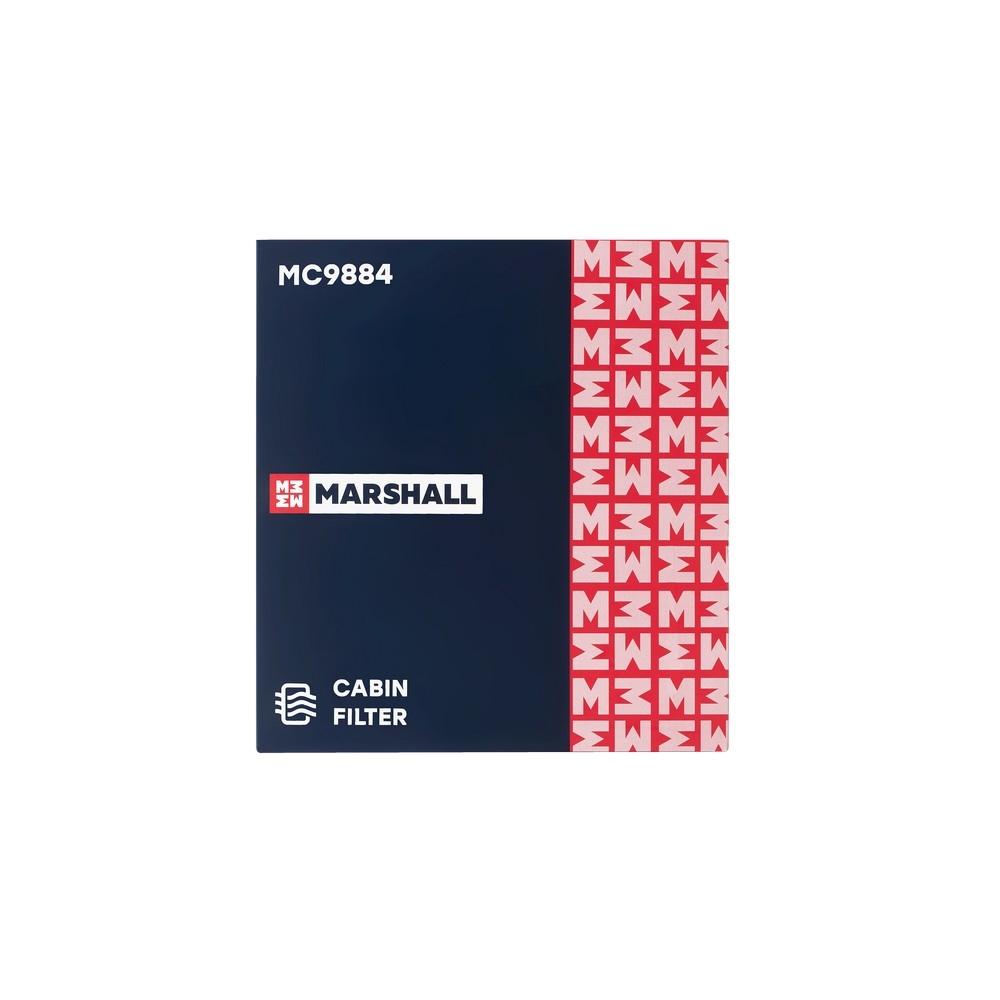 MARSHALL MC9884 Фильтр салонный BELGEE X70 24- GEELY ATLAS 16- ATLAS PRO 21- CITYRAY 24- (MC9884)