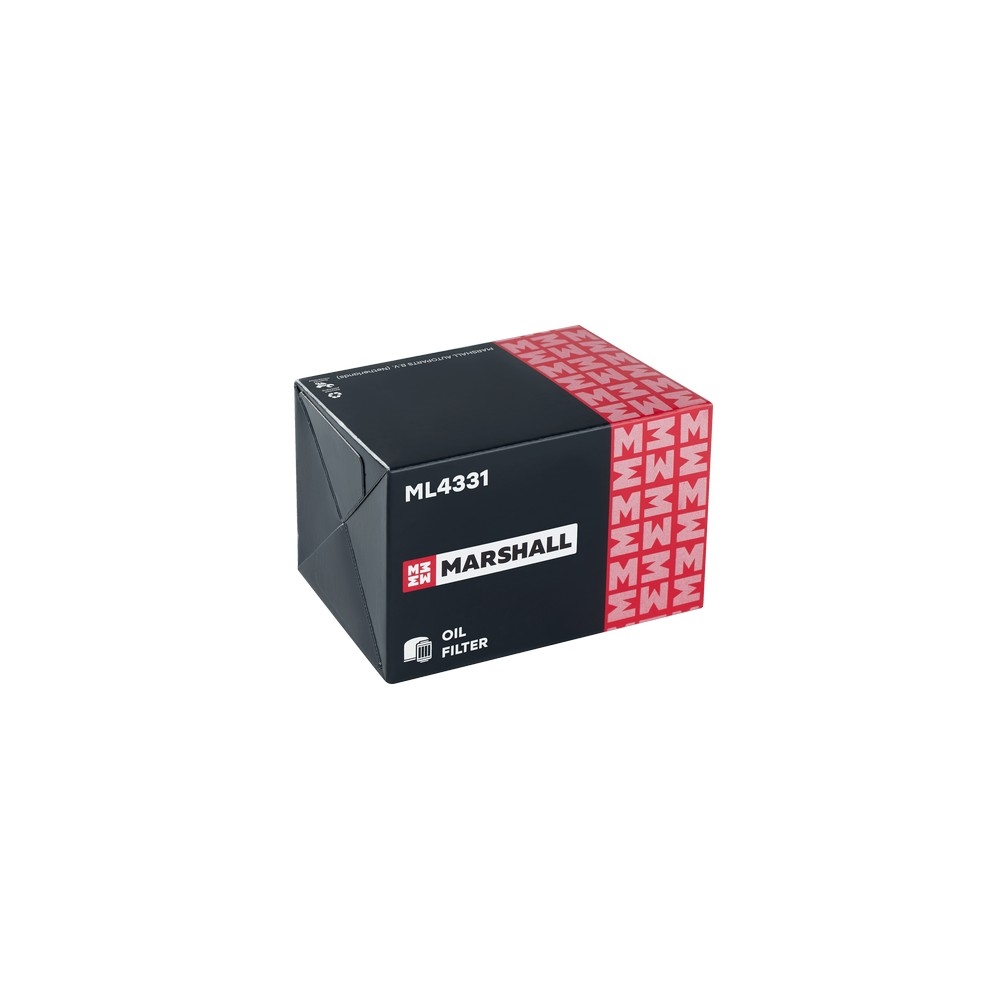 MARSHALL ML4331 Фильтр масляный Audi A4 (B8) 07- / Q5 (8R) 08-, Skoda Octavia II 04-, VW Tiguan I 07- (ML4331)