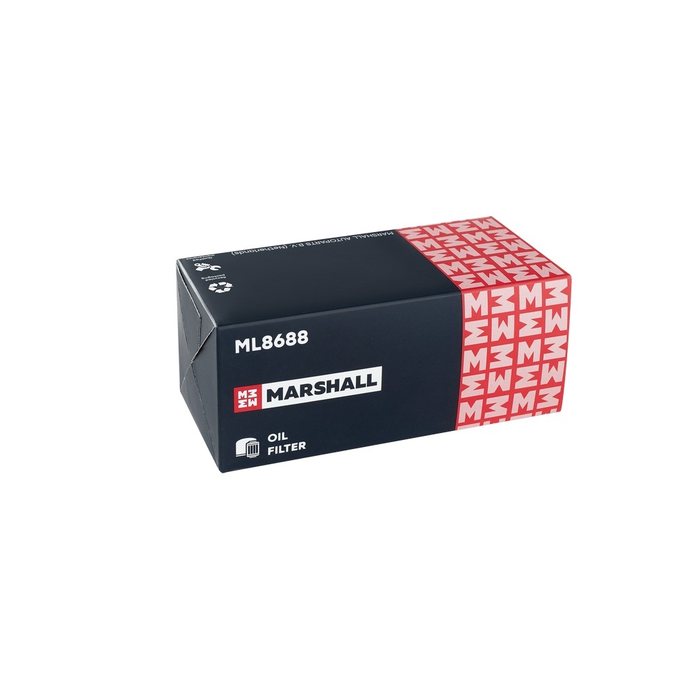 MARSHALL ML8688 Фильтр масляный BMW E87/E46/E90/E60/E65/X3 1.8D-4.5D