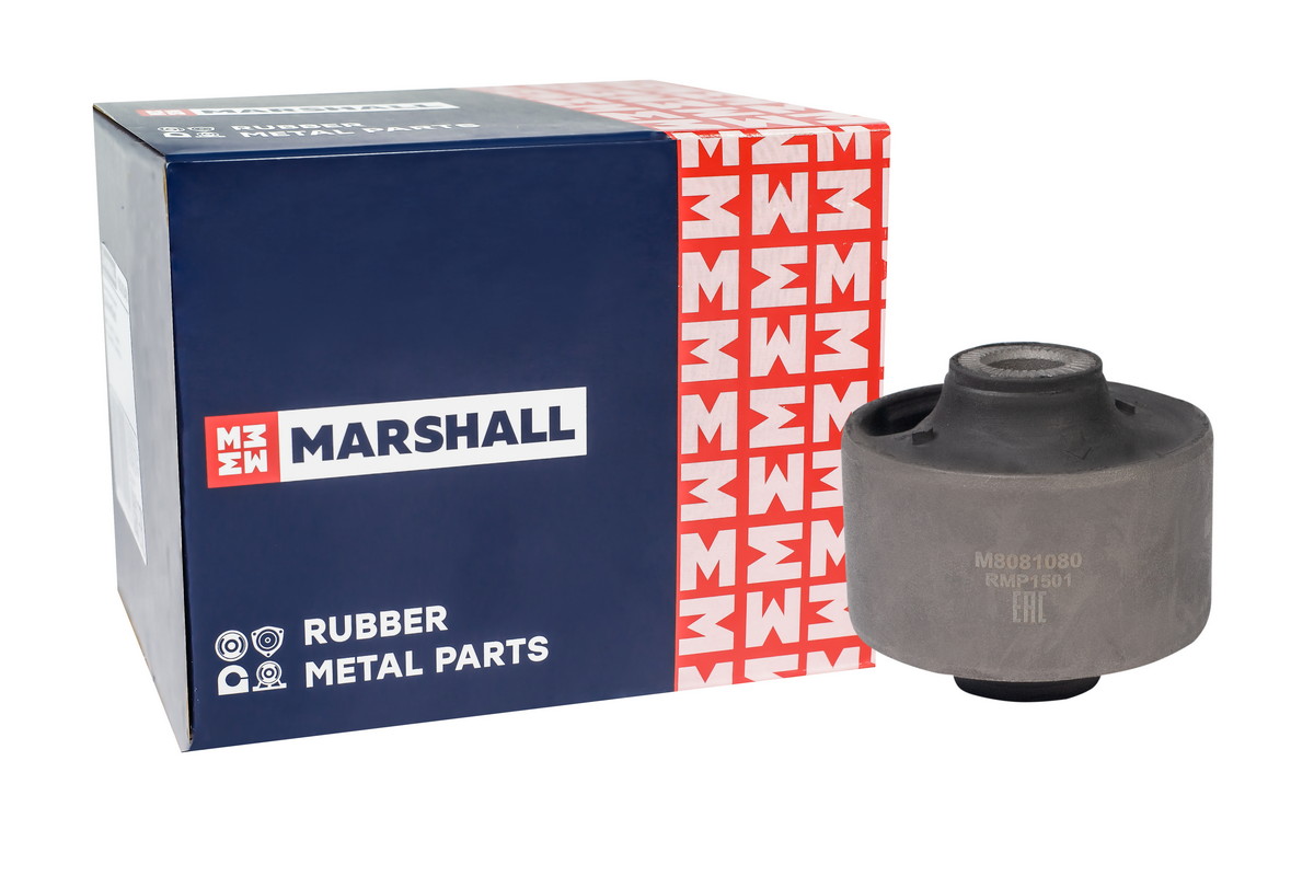 MARSHALL M8081080 Сайлентблок задний HYUNDAI i10: II 13-  SOLARIS: I 10-  KIA RIO: III 11- (M8081080)