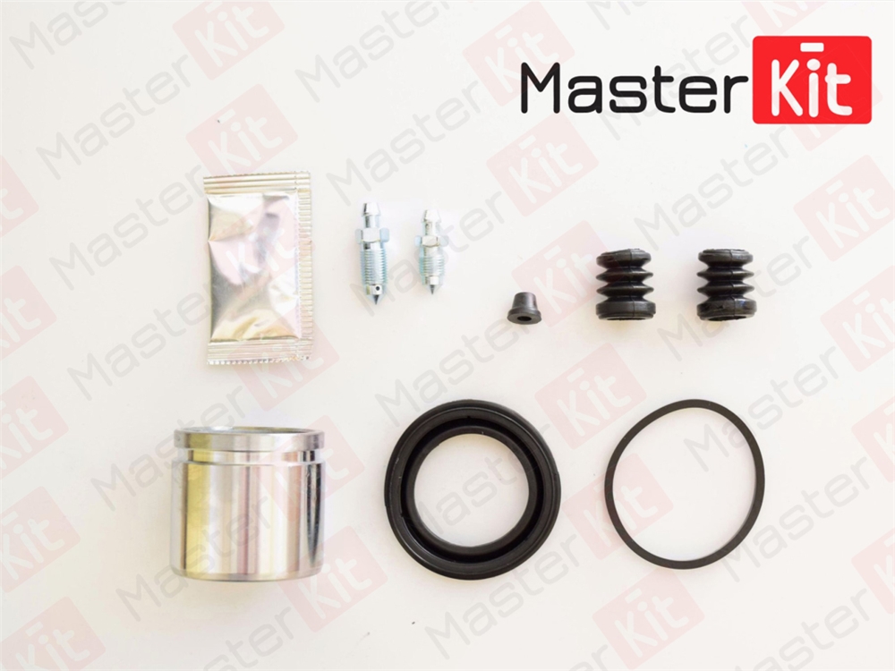 MASTERKIT 77A1395 Ремкомплект тормозного суппорта+поршень CHEVROLET SPARK 03-10- 77A1395