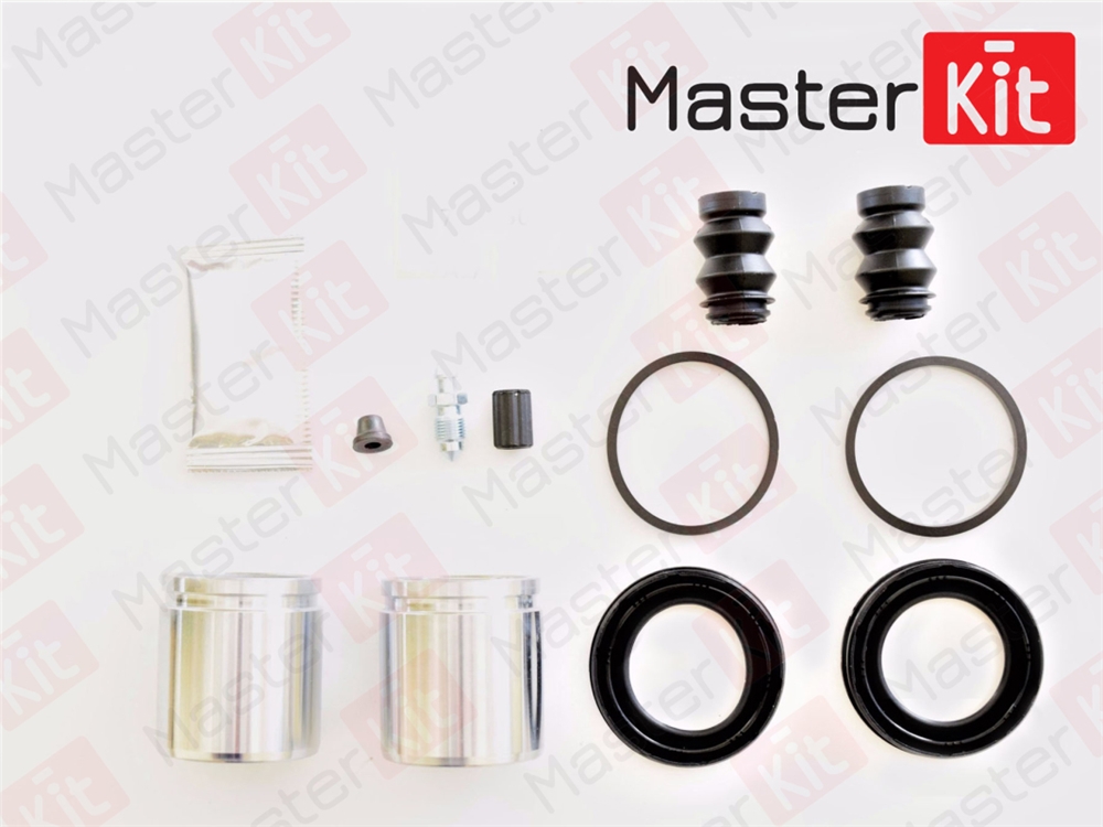 MASTERKIT 77A1506 Ремкомплект тормозного суппорта + поршень | перед |
