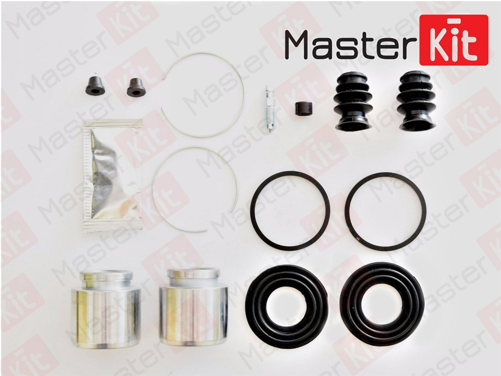 MASTERKIT 77A1514 Ремкомплект тормозного суппорта + поршень | перед |