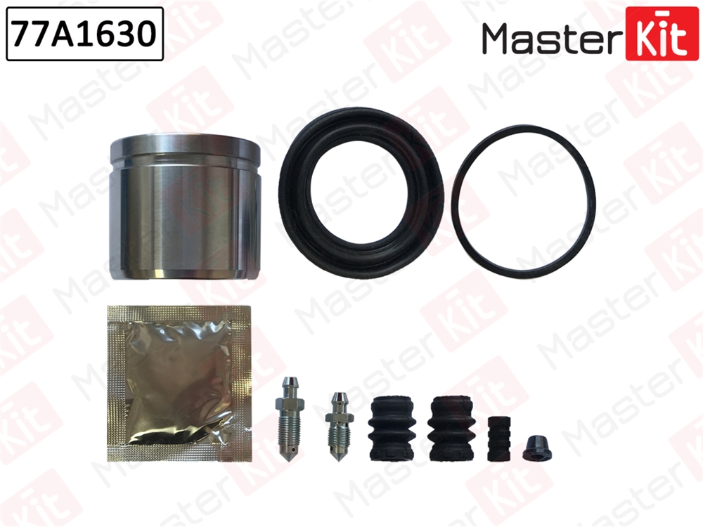 MASTERKIT 77A1630 Рем.ком/кт суппорта передн. 57-mm[с поршнем]