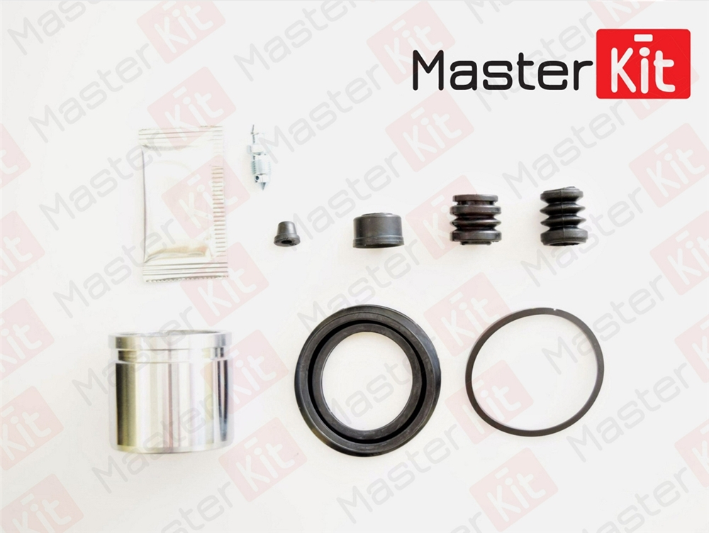 MASTERKIT 77A1663 Ремкомплект тормозного суппорта + поршень | перед |