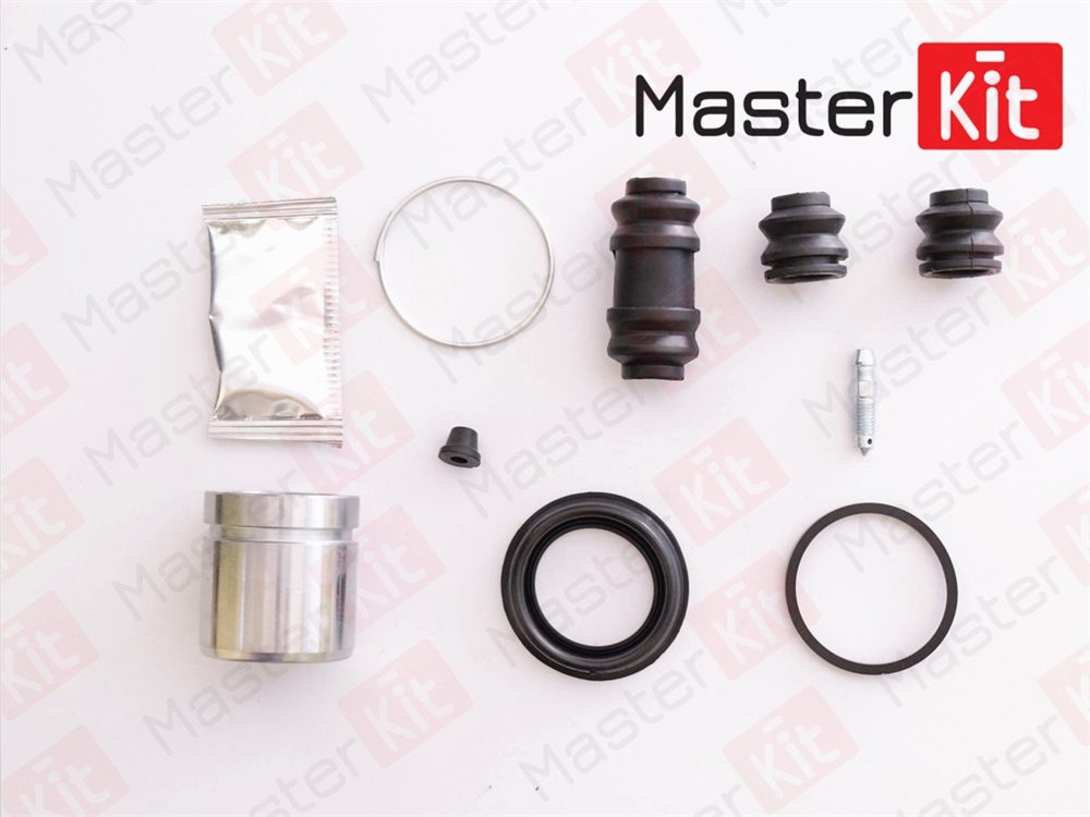 MASTERKIT 77A1701 Ремкомплект суппорта тормозного + поршень mitsubishi montero sport 11-97-> , pajero sport 11-97->