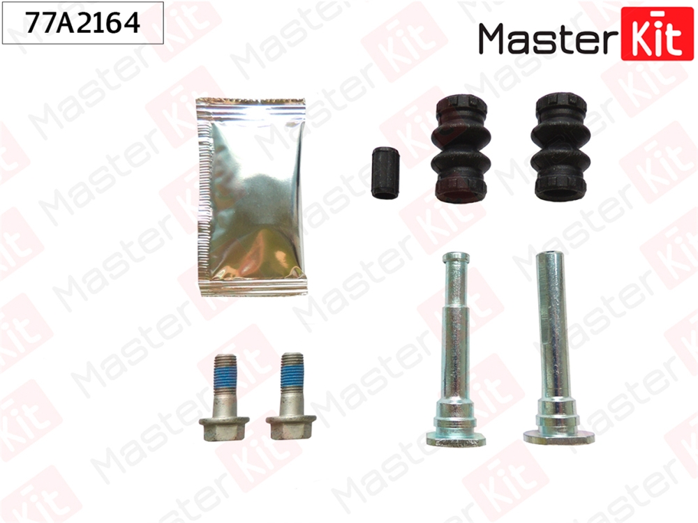 MASTERKIT 77A2164 Комплект направляющих тормозного суппорта Skoda FABIA II (542) 2006 - 2014 77A2164