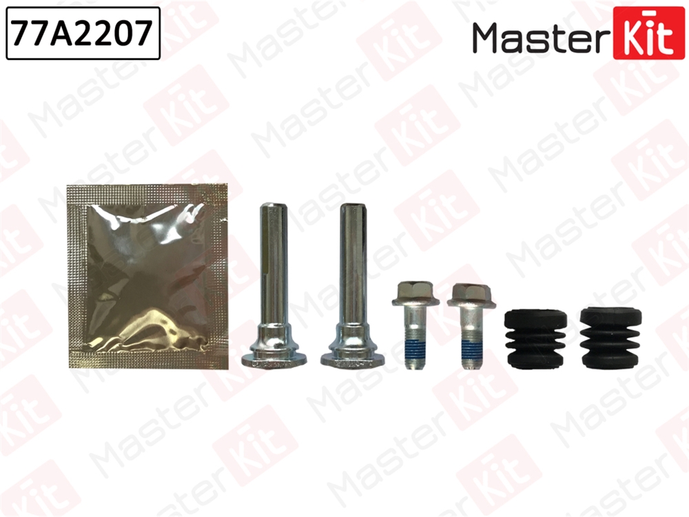 MASTERKIT 77A2207 Комплект направляющих суппорта передн./задн.