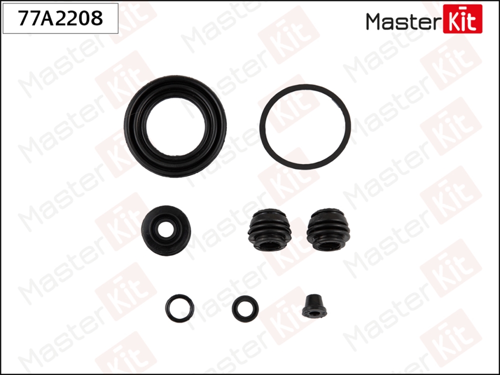 MASTERKIT 77A2208 Ремкомплект тормозного суппорта HONDA ACCORD VIII 08 -