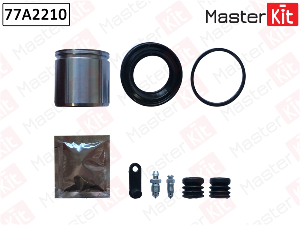 MASTERKIT 77A2210 Ремкомплект тормозного суппорта+поршень FIAT TIPO 03-93-09-95, VOLKSWAGEN TRANSPORTER IV 07-90-0 77A2210