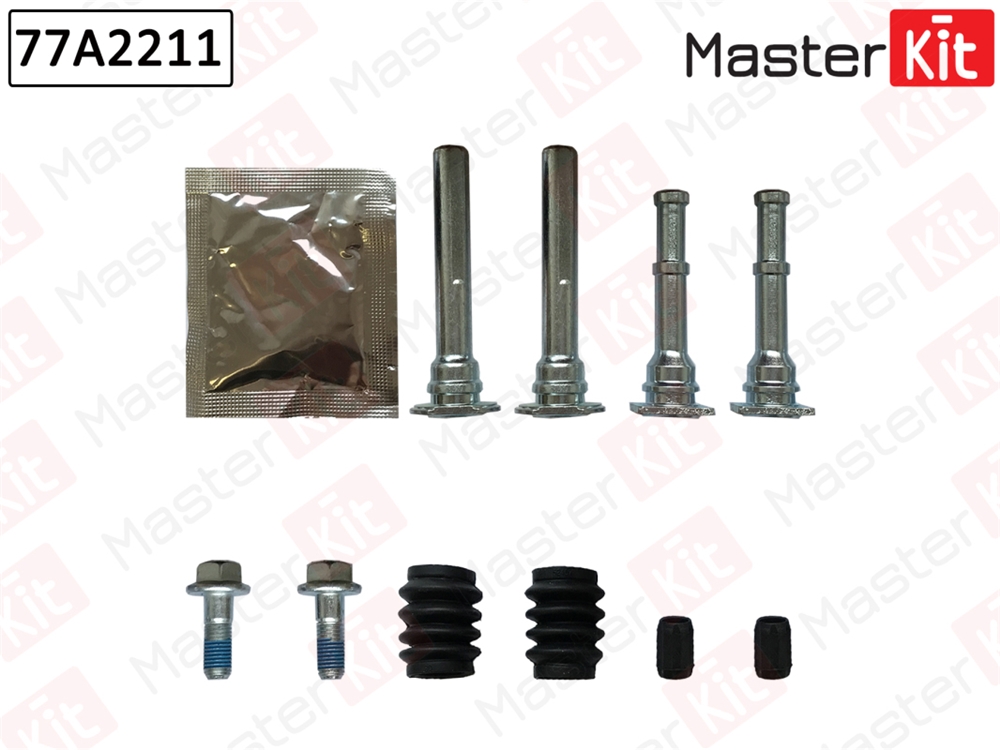 MASTERKIT 77A2211 Ремкомплект направляющих суппорта NISSAN PRIMERA 02-/LANDROVER FREELANDER 00-