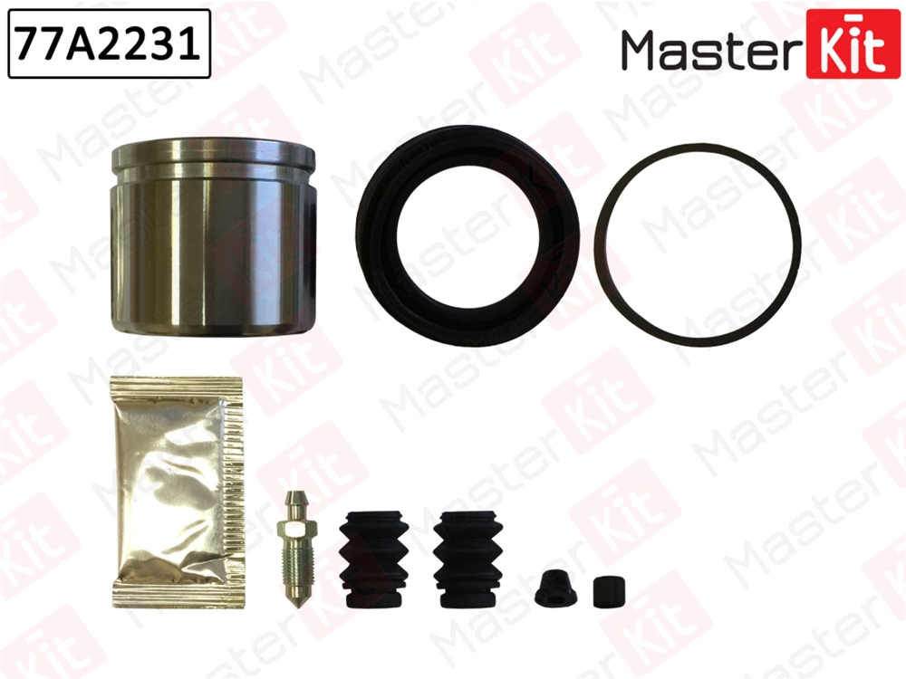 MASTERKIT 77A2231 Ремкомплект тормозного суппорта+поршень DAEWOO TACUMA 09-00->