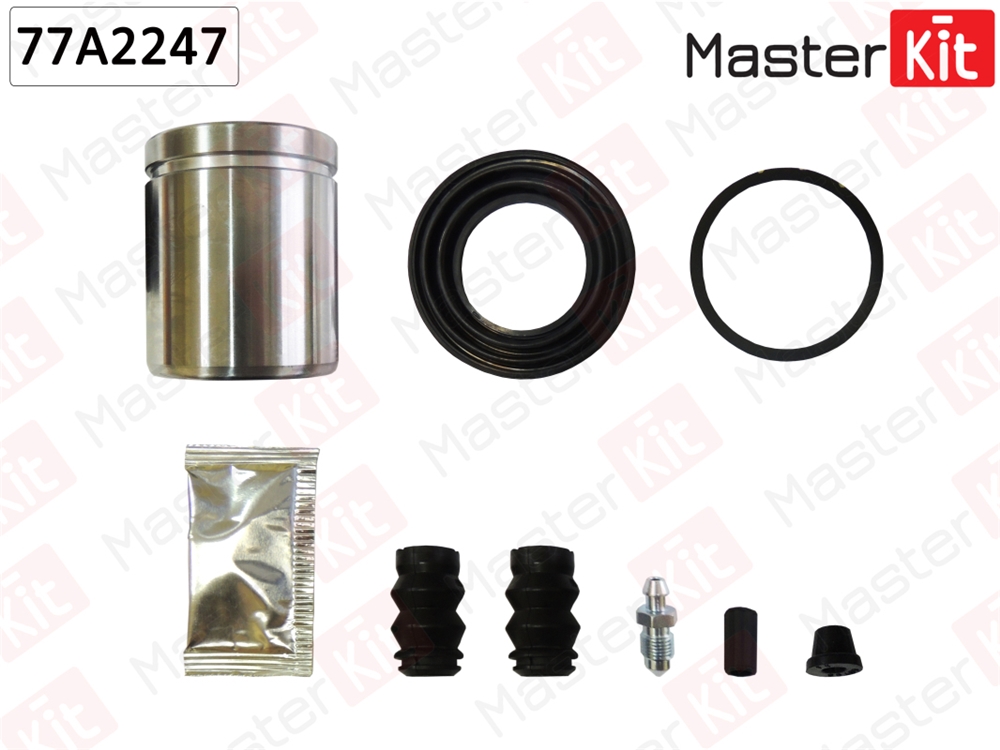 MASTERKIT 77A2247 Ремкомплект тормозного суппорта+поршень VOLKSWAGEN CRAFTER 06-06-