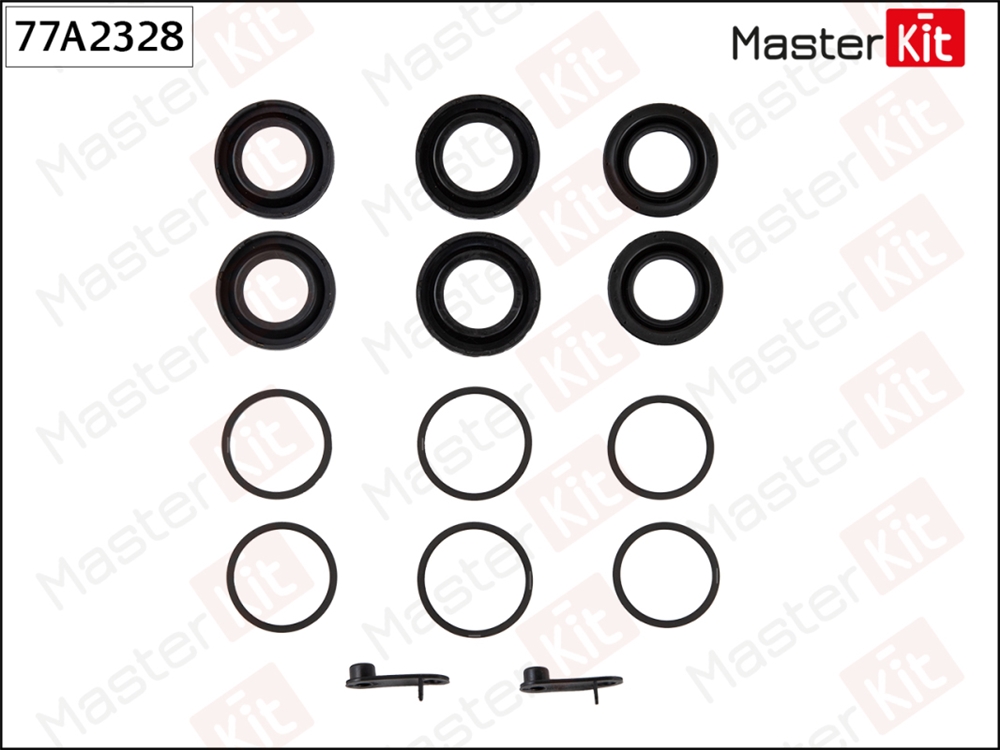 MASTERKIT 77A2328 Ремкомплект тормозного суппорта Volkswagen TOUAREG (7LA, 7L6, 7L7) 2002 - 2013