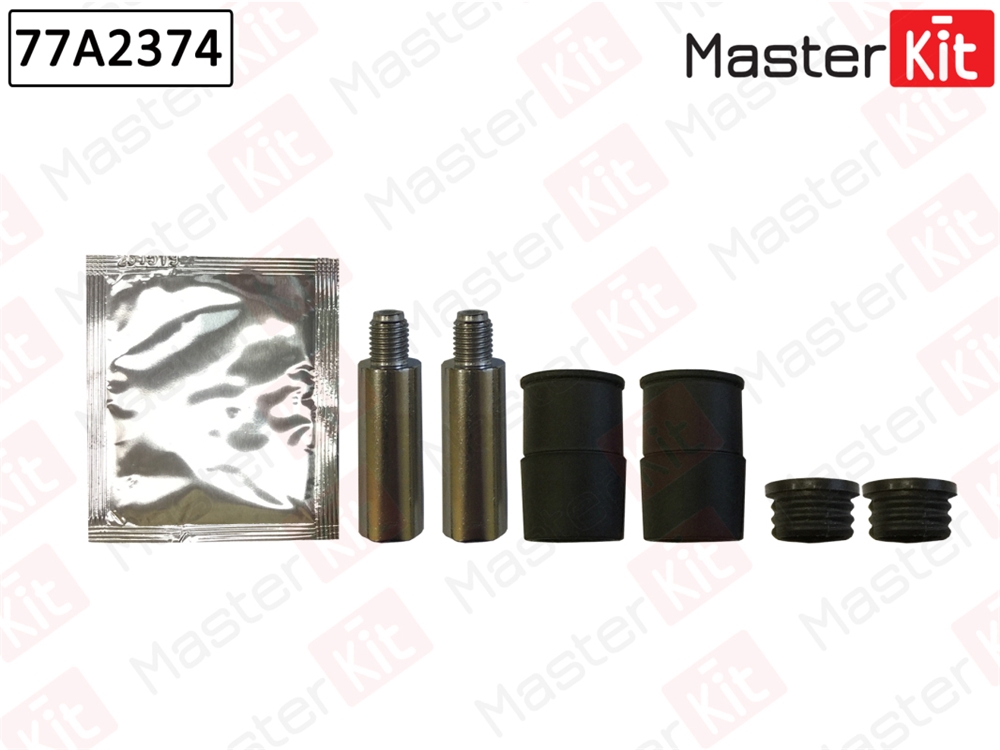 MASTERKIT 77A2374 Комплект направляющих тормозного суппорта audi a6 2011-, a8 4h 2010-, q5, vw transporter 10-18