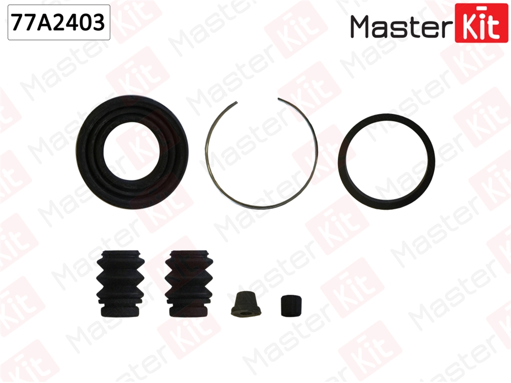 MASTERKIT 77A2403 Ремкомплект тормозного суппорта Subaru IMPREZA (GR, GH, G3) 2007 - 2014, Chevrolet TRANS SP