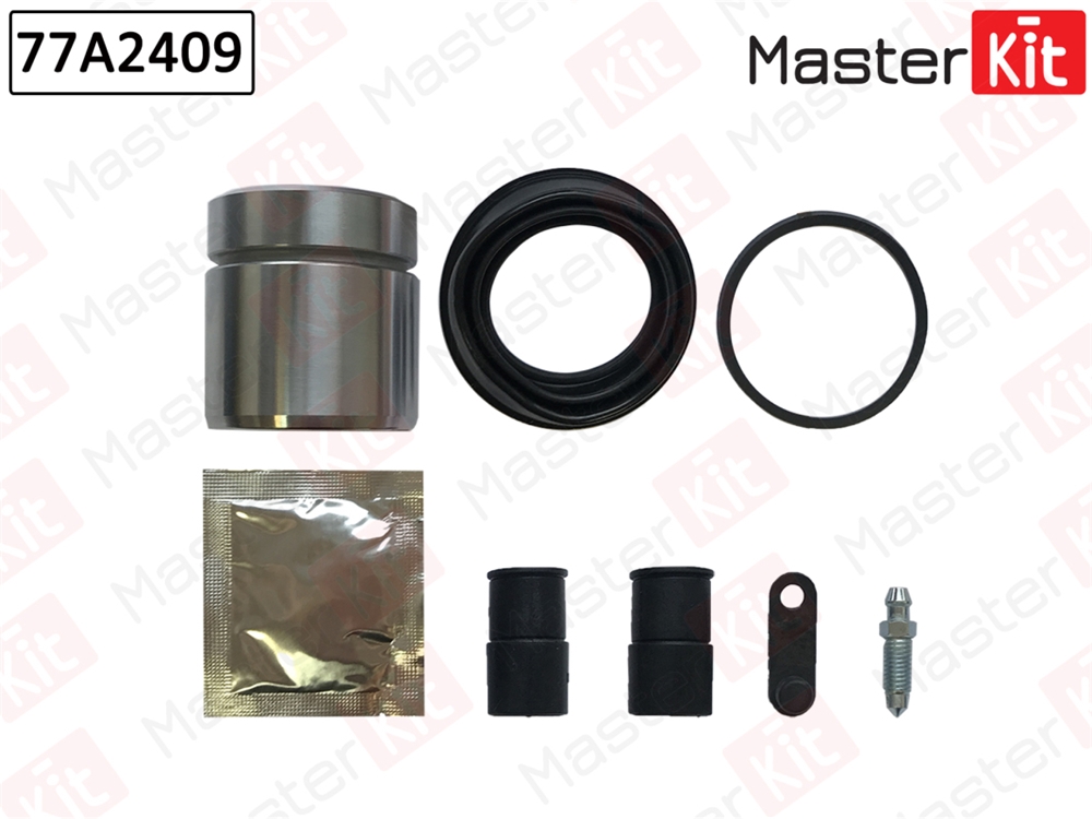MASTERKIT 77A2409 Рем.ком/кт суппорта передн. 52-mm[с поршнем]
