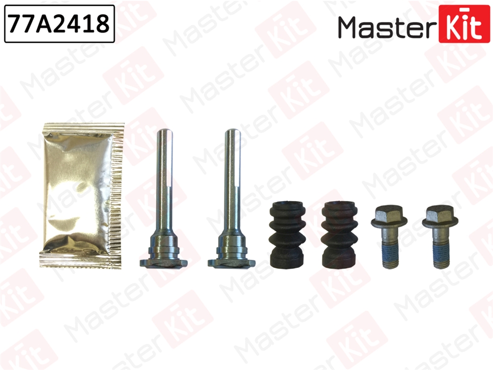 MASTERKIT 77A2418 Комплект направляющих тормозного суппорта NISSAN ALMERA