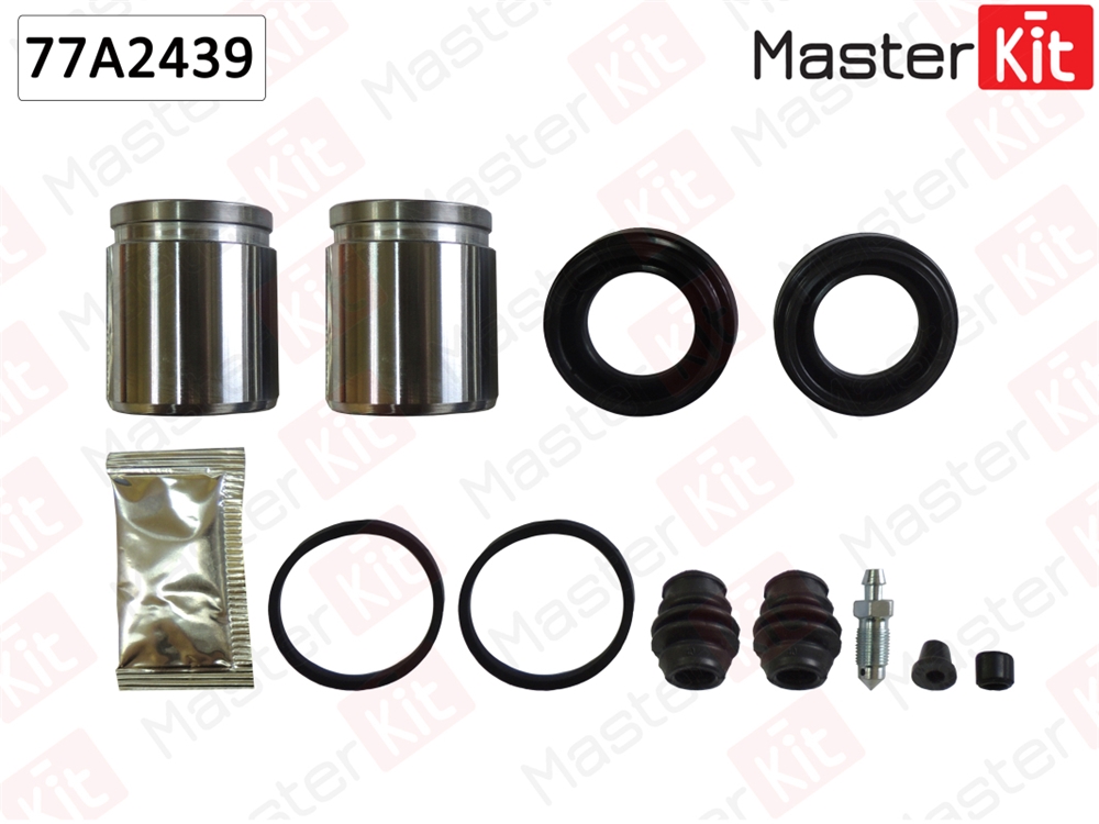 MASTERKIT 77A2439 Ремкомплект тормозного суппорта+поршень NISSAN X-TRAIL 07-01- 77A2439
