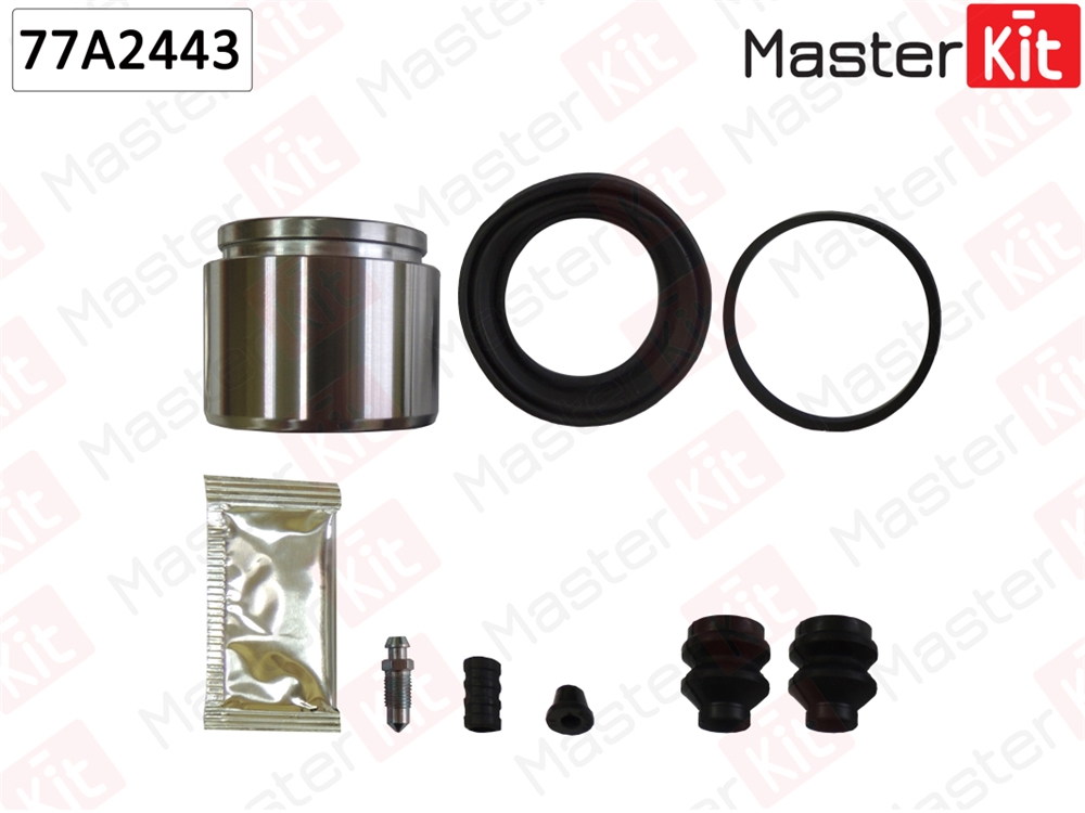 MASTERKIT 77A2443 Ремкомплект суппорта тормозного + поршень kia sportage 10-00->, retona 05-00->09-00