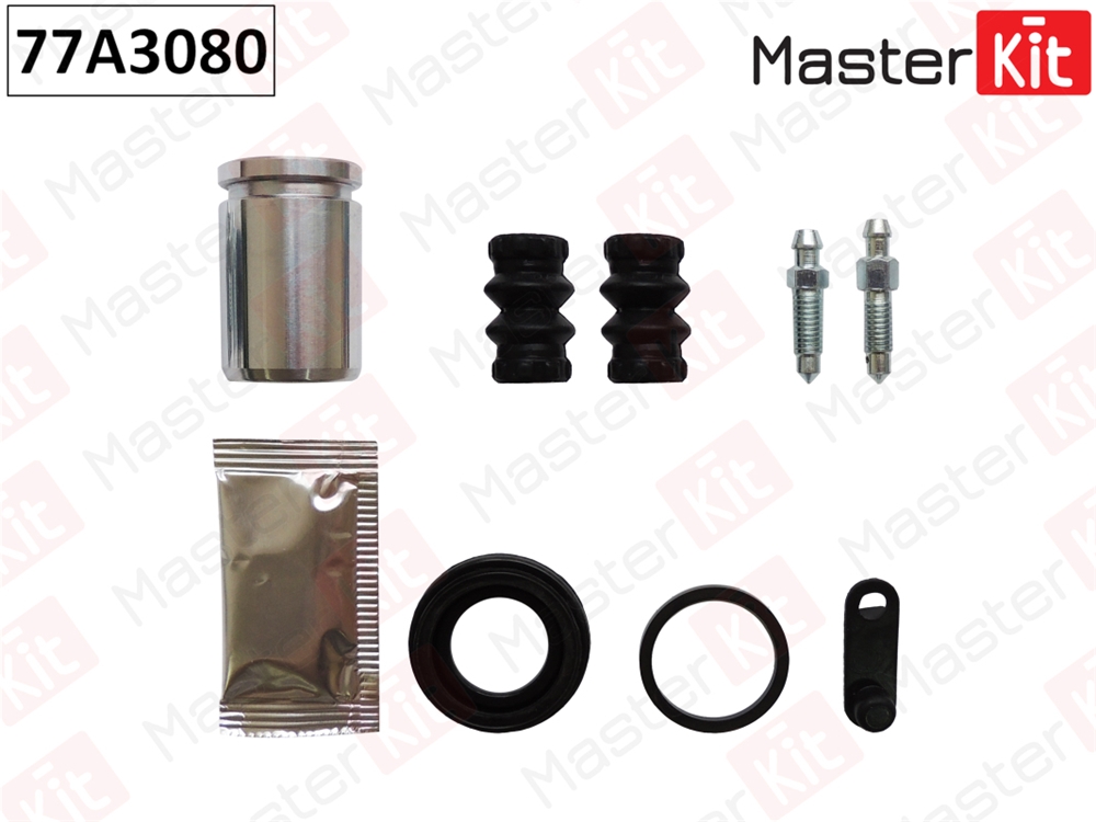 MASTERKIT 77A3080 Ремкомплект тормозного суппорта + поршень MB A-CLASS 04-