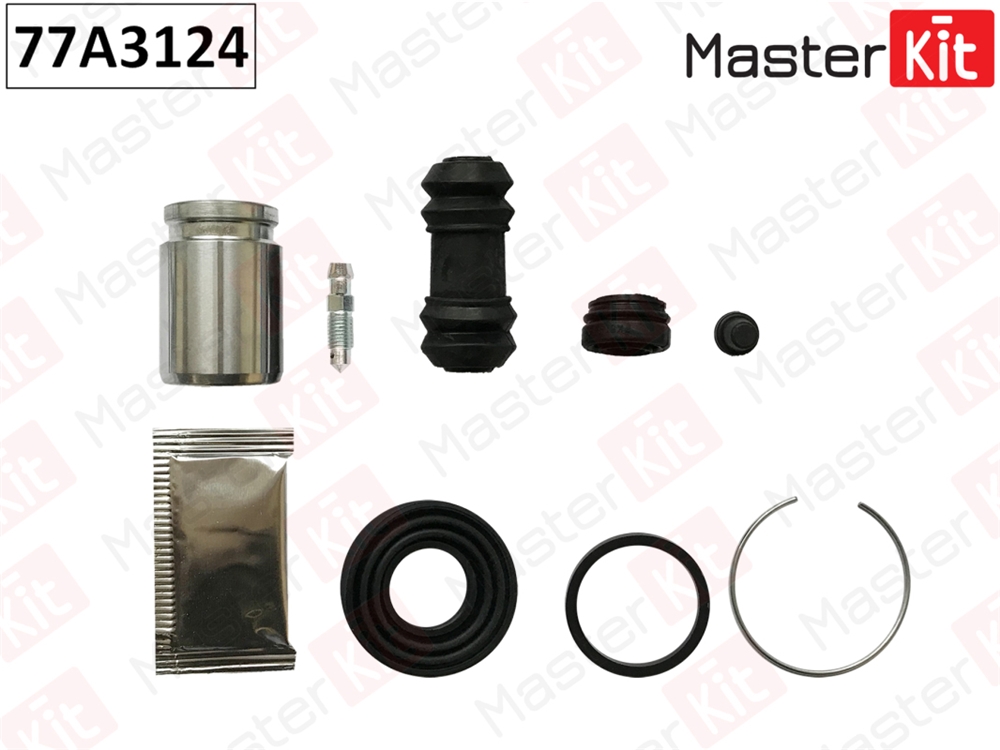 MASTERKIT 77A3124 Ремкомплект тормозного суппорта+поршень Toyota CARINA II ( T17 ) 1987 - 1992, CELICA ( T18