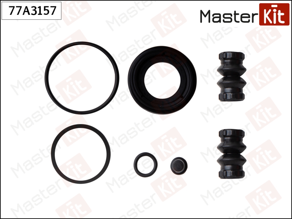 MASTERKIT 77A3157 Ремкомплект тормозного суппорта Land Rover RANGE ROVER EVOQUE (L538) 2011 -, Renault FLUENC