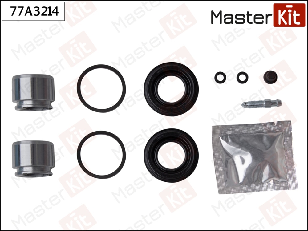 MASTERKIT 77A3214 Ремкомплект тормозного суппорта + поршень задний OPEL VECTRA B 09-98-04-02 77A3214