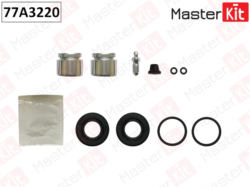 MASTERKIT 77A3220 Ремкомплект тормозного суппорта + поршень MERCEDES C-CLASS (W202) 3-93-5-00 77A3220