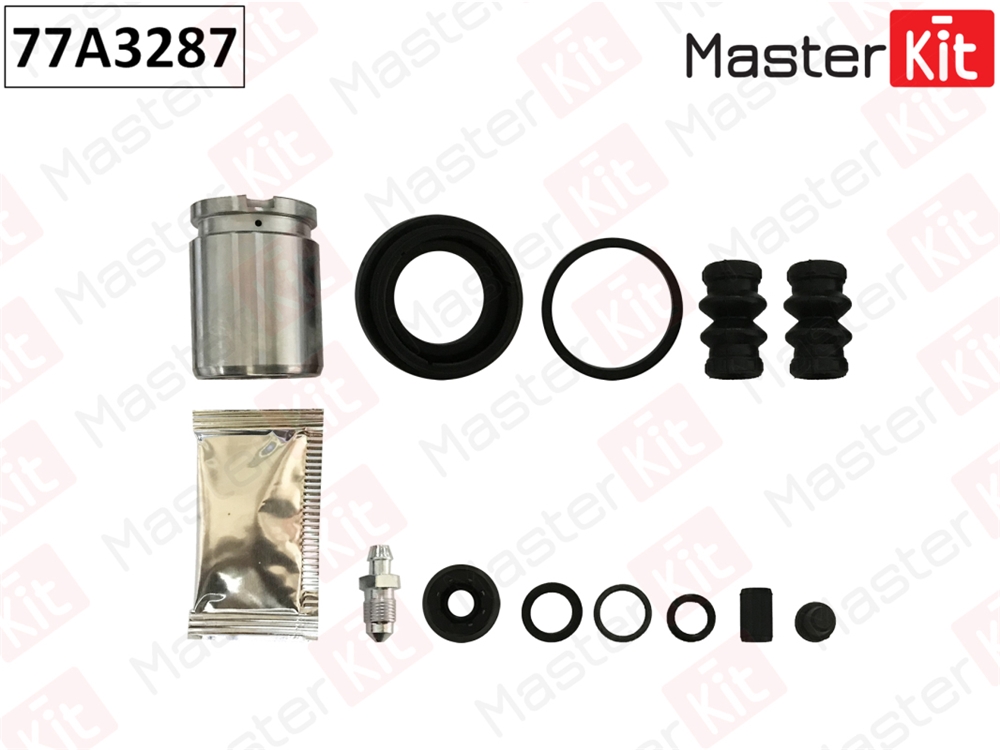 MASTERKIT 77A3287 Ремкомплект тормозного суппорта+поршень с механизмом Opel MERIVA A (X03) 2003 - 2010, ZAFI